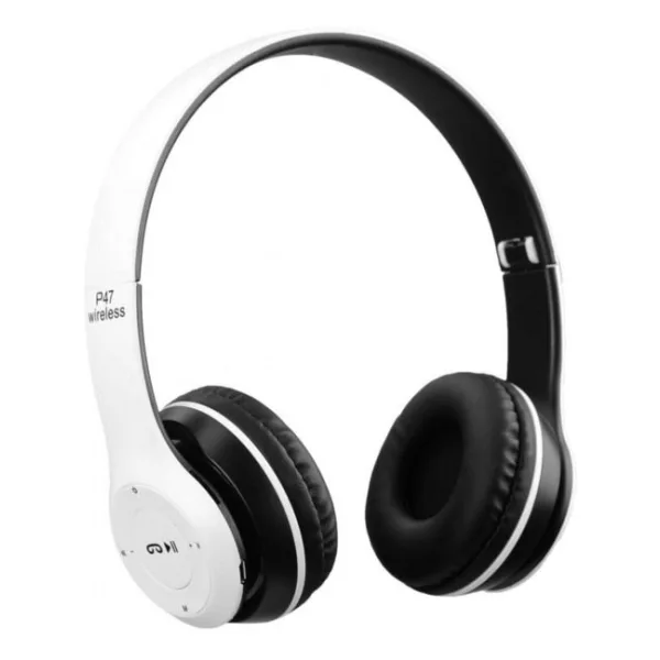 Polygold P47 Kulak Üstü Bluetooth Kulaklık Beyaz