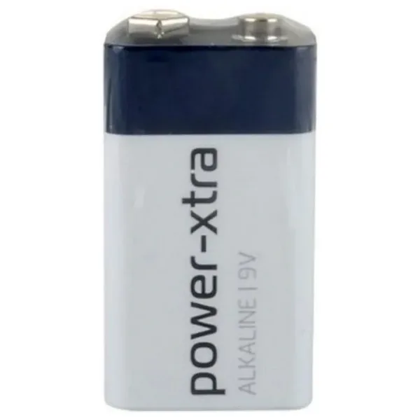 Power-Xtra 9V Alkaline Pil Tekli Shrink 6LR61