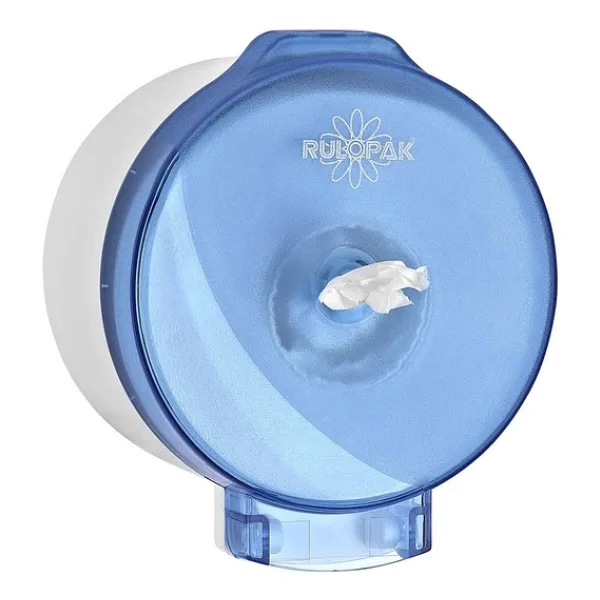 Rulopak Modern Mini Cimri Mavi Tuvalet Kağıdı Dispenseri