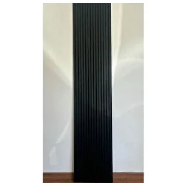 Şahan Art Deco Akustik Duvar Paneli / 60x280 / Siyah / 5 Mm Keçe / 9 Mm Çıta