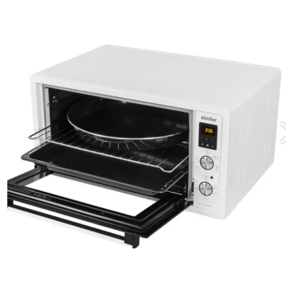 Simfer 4558 Dijital 45 lt Beyaz Midi Fırın