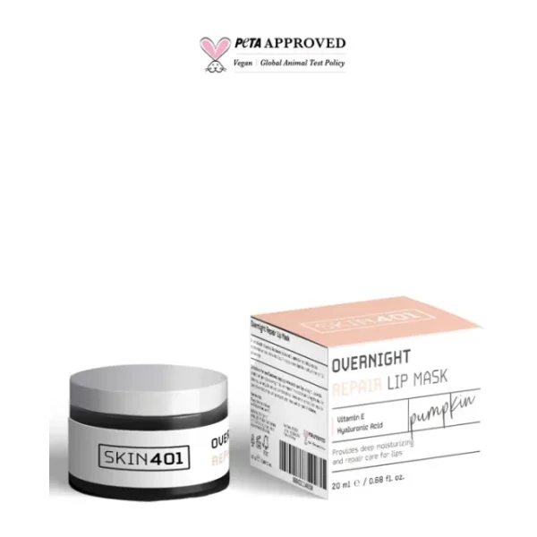 Skin401 Onarıcı 20 ml Gece Dudak Maskesi