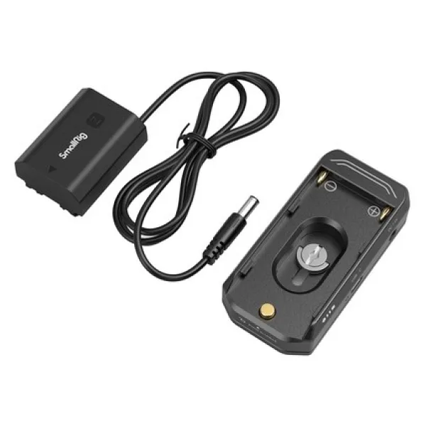 SmallRig 4341 NP-F Pil Montaj Plakası Kiti NP-FZ100 Sahte Pil Güç Kablosu İle