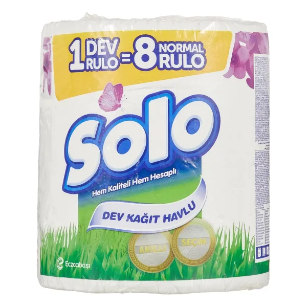 Solo Dev Rulo 1=8 Kağıt Havlu