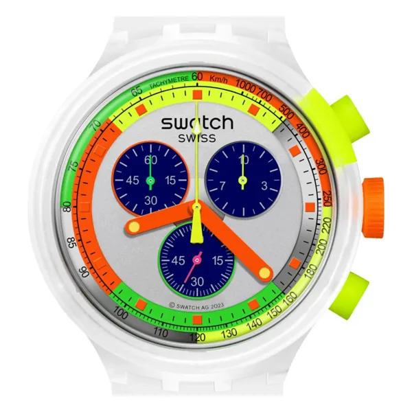 Swatch Neon Jelly SB02K100 Kol Saati