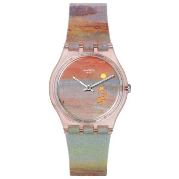 Swatch X Tate Gallery Turner's Scarlet Sunset SO28Z700 Kol Saati