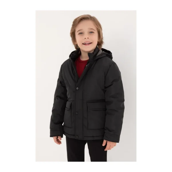 U.s. Polo Assn. Erkek Çocuk Gri Kaban 50312105-vr024 Gri