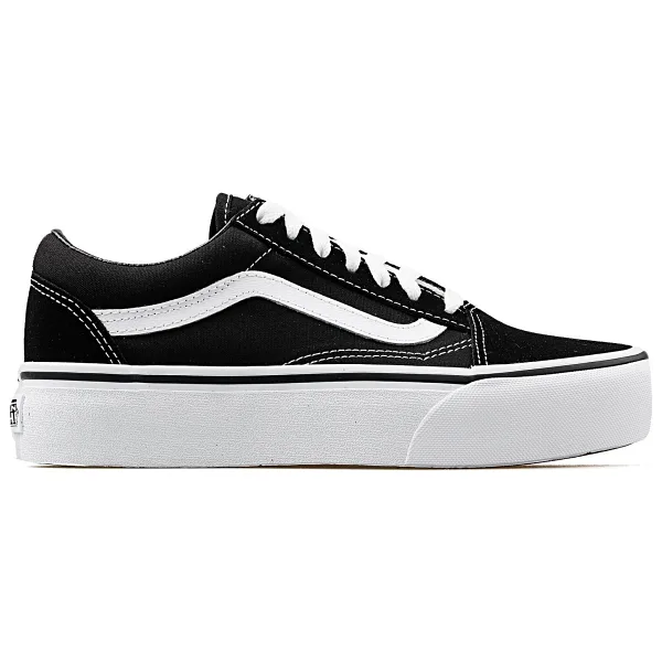 Vans Old Skool Platform VN0A3B3UY281 Siyah-Beyaz Sneaker