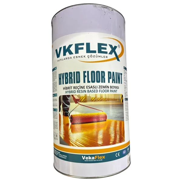 Vkflex Hybrid Floor Zemin Boyası 5 kg Ral 9005
