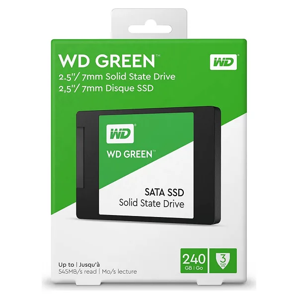 Western Digital Green Wds240g2g0a Sata 3.0 2.5" 240 GB SSD