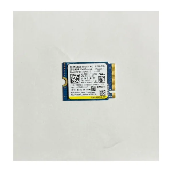 Western Digital PC SN5000S SDEPTSJ-512G PCI-Express 4.0 512 GB M.2 SSD