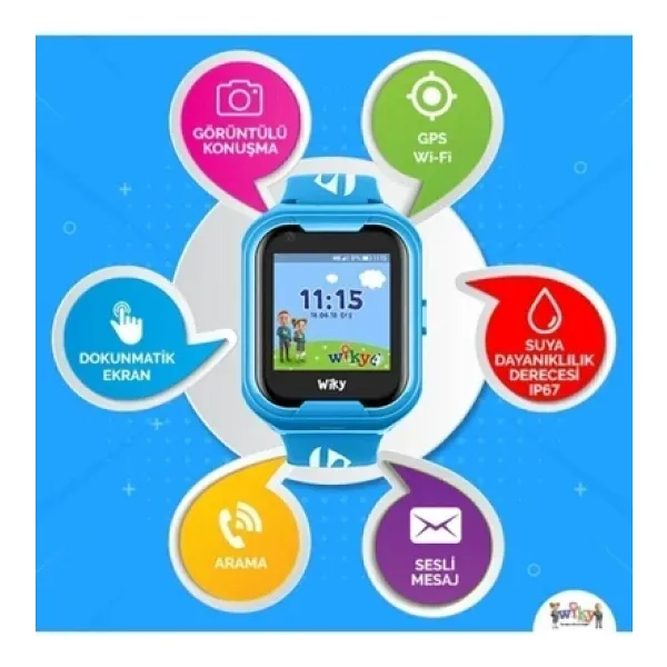 Wiky Watch 4G Görüntülü Konuşma Akıllı Çocuk Saati