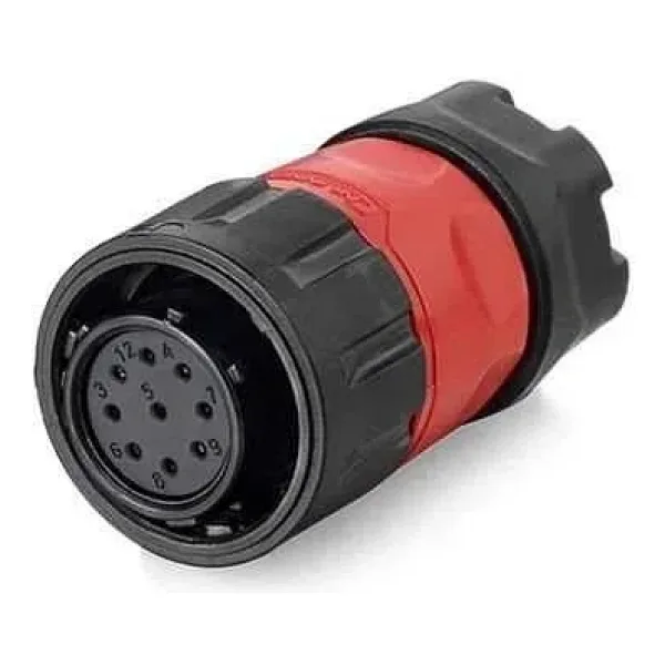 YM-20-J09PE-02-001 9-Pin Su Geçirmez Konnektör - Dişi