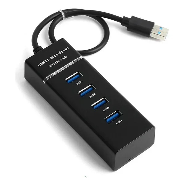 Yüksek Hızlı USB HUB - Çoklayıcı 4 Adet USB3.0 Giriş (Port)