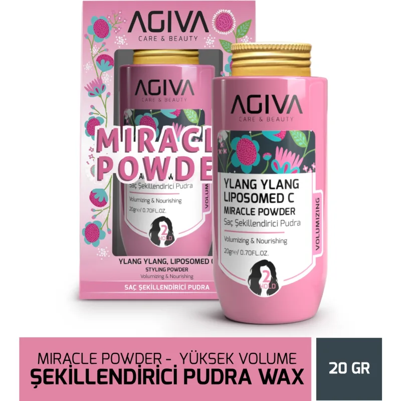 Agiva Ylang Ylang Lipozomed C Miracle 20 gr Saç Pudrası