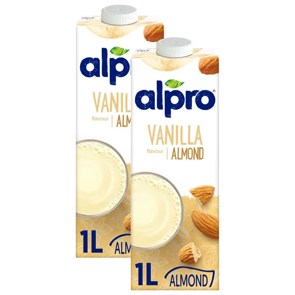 Alpro Vanilya Badem Içeceği 2x1 Lt