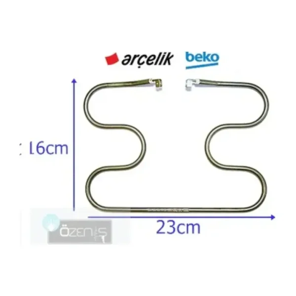 Arçelik Uyumlu Tosso Tost Makinesi Rezistansı 1000 Watt 110 Volt (495085325)