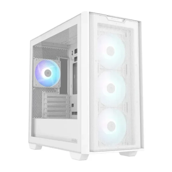 Asus A21 Plus ARGB Fanlı Beyaz Micro ATX Oyuncu Kasası