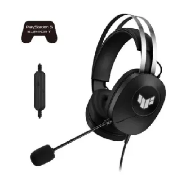 Asus TUF GAMING H1 Gen II 7.1 USB Kablolu Kulak Üstü Oyuncu Kulaklığı