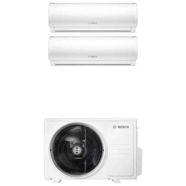 Bosch A++ 18000 BTU Multi Inverter Klima 1 Dış + 2 İç Ünite (2x12000 BTU) Enerji Verimli Soğutma