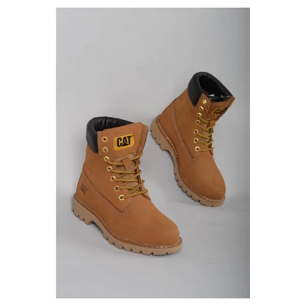 Cat Clovis 015M101377 Erkek Nubuk Bot
