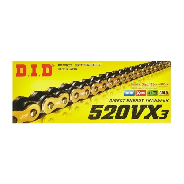Cf Moto 250 Sr Did Vx3 Xringli Zincir Gold