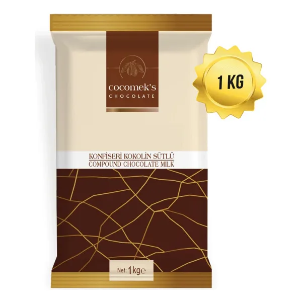Cocomeks Konfiseri Kokolin Çikolata Sütlü 1 kg