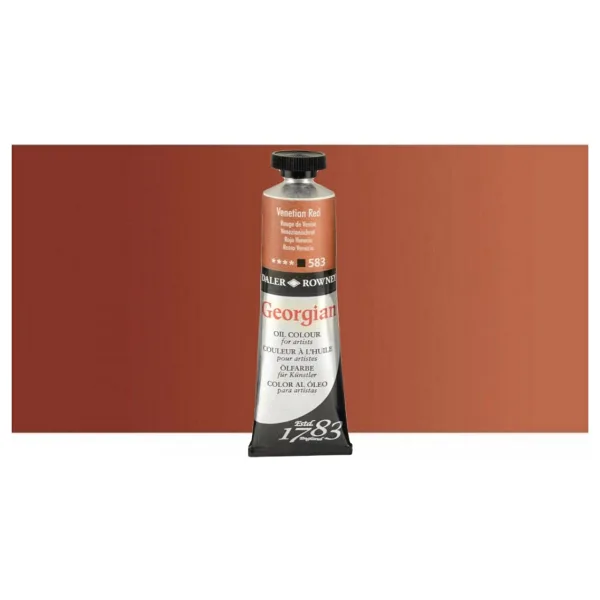 Daler Rowney Georgian Venetıan Red 38 ml. Yağlı Boya 583