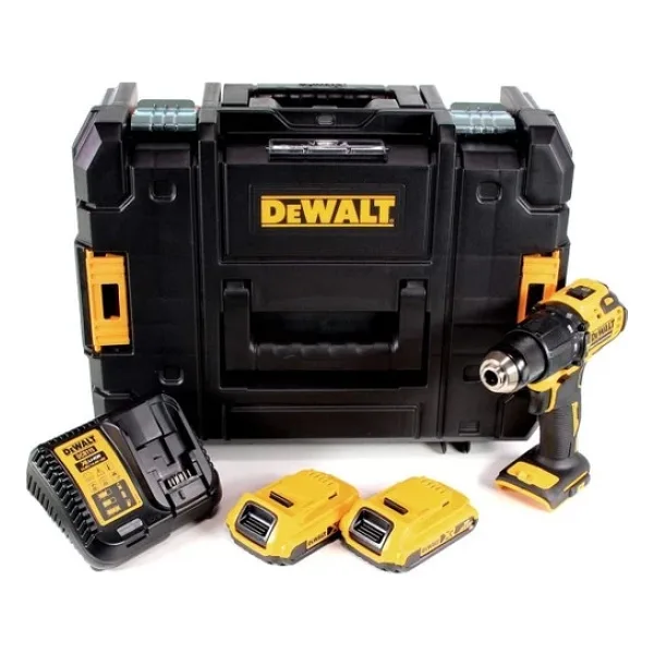 Dewalt DCD709D2T Çift Akülü 1.5 Ah Darbeli Matkap