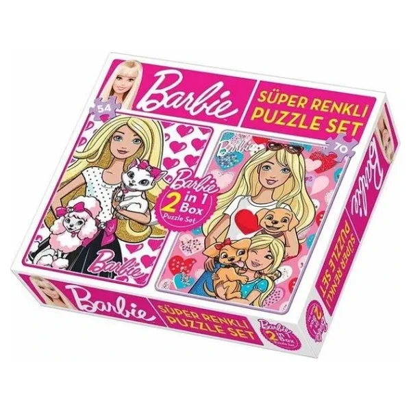DiyToy-Barbie 2in1Puzzle