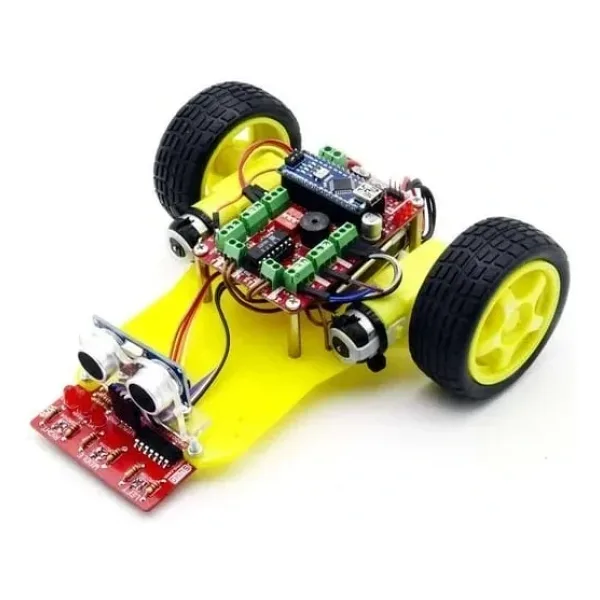 DuoBot Çizgi İzleyen ve Engelden Kaçan Robot mont