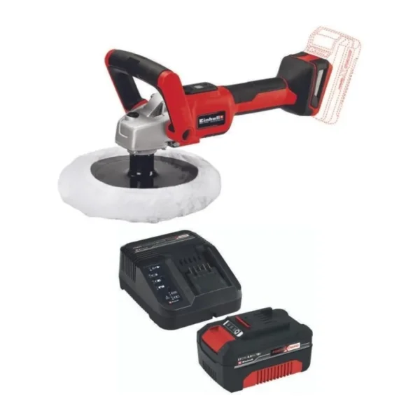 Einhell CE-CP 18/180 Li E Tek Akülü 4 Ah Polisaj Makinesi