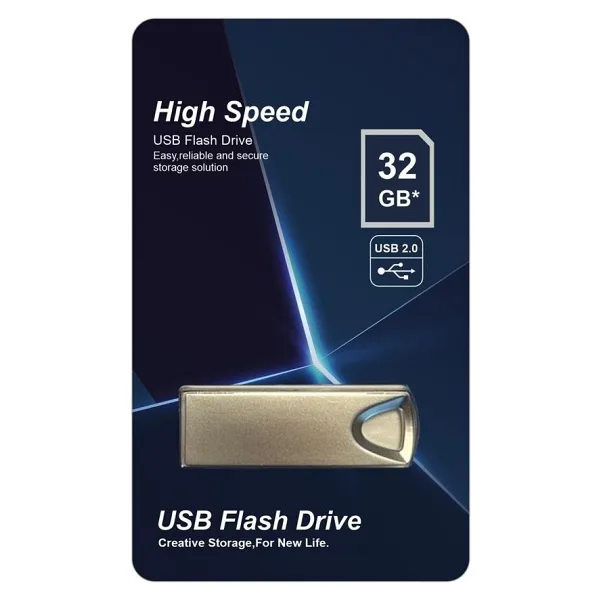 Elba 32GB Metal 2.0 USB Flash Bellek