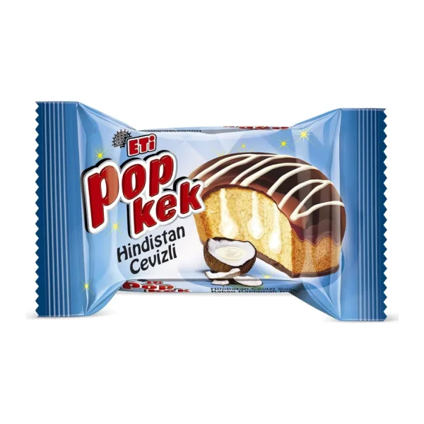 Eti Popkek Hindistan Cevizli Kek 60 gr 24'lü