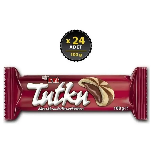Eti Tutku Bisküvi 24x100 gr