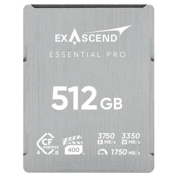 Exascend Essential Pro CFexpress 4.0 Type-B 512 GB Hafıza Kartı