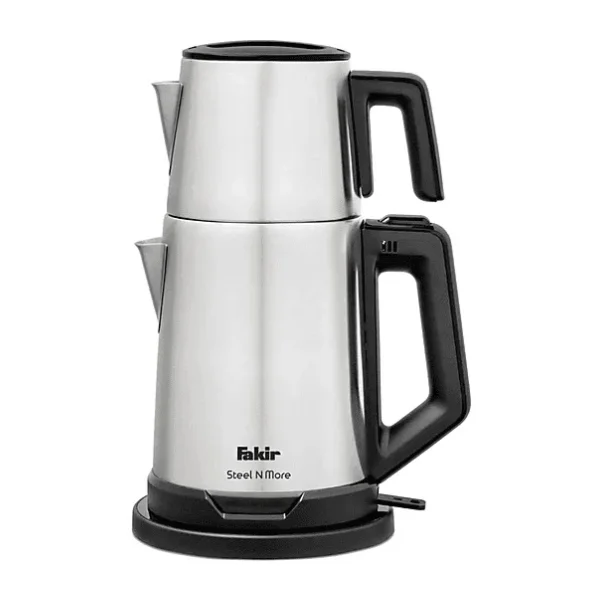 Fakir Steel N More Antrasit 1650 W Çelik Çay Makinesi