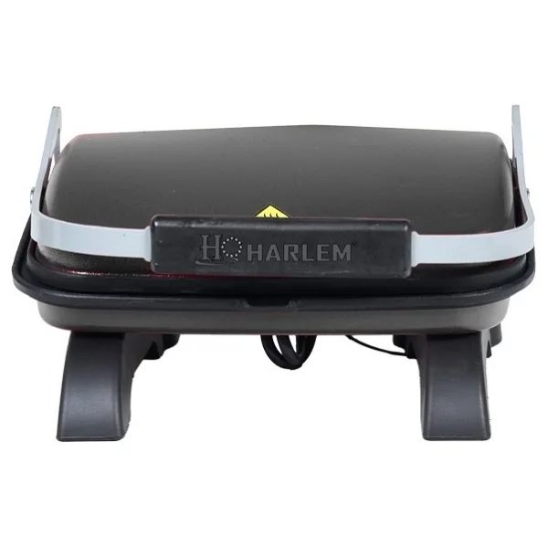 Harlem Döküm Organik 1800 W Siyah Tost Makinesi