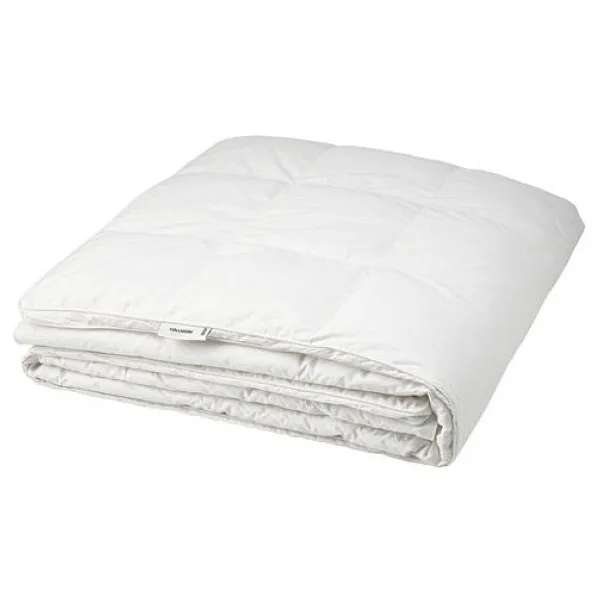 IKEA Çift Kişilik Kışlık Yorgan Beyaz 240X220 cm Ördek ve Gıdık Tüy Dolgulu - 240 x 260 cm - Beyaz-
