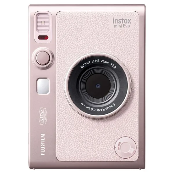 Instax Mini Evo Pembe Dijital Fotoğraf Makinesi