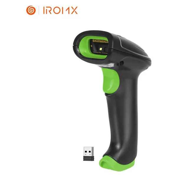 IROMX WL0202D EL TİPİ 1D/2D KABLOSUZ BARKOD OKUYUCU