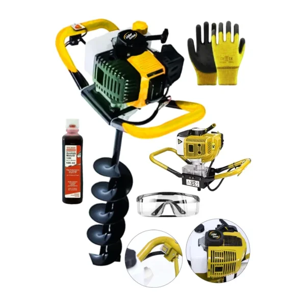 Lieber 15 cm 16 Hp Benzinli Toprak Burgu Makinesi