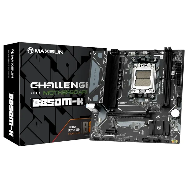 Maxsun Challenger B850M-K AMD AM5 DDR5 Micro ATX Anakart