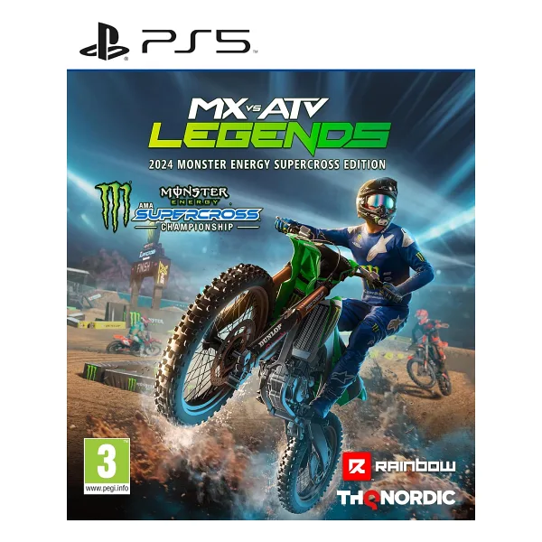 MX vs ATV Legends Monster Energy Supercross Edition PS5 Oyunu