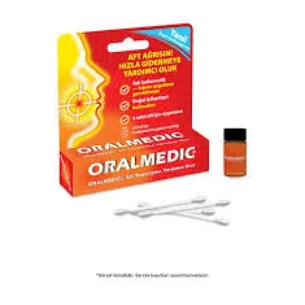 Oralmedic Aft (Ağız Yarası) Tedavisi Tek Kullanımlık, Yeni Ambalajında