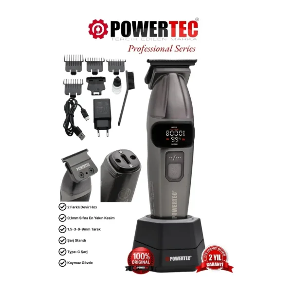 Powertec Tr-2626 Sakal ve Saç Kesme Makinesi