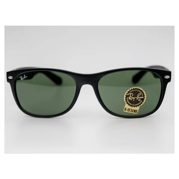 Ray-Ban Wayfarer 2132 622 Mat Black-Green Güneş Gözlüğü