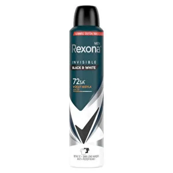Rexona Men Üstün Koruma Invisible Black & White 150 ml Erkek Deodorant