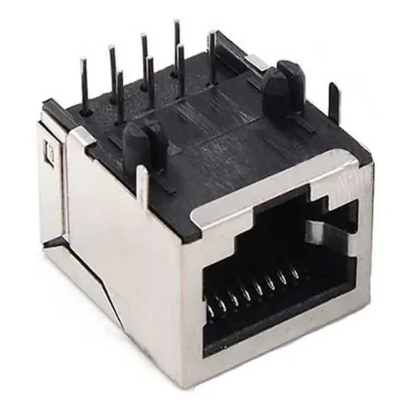 RJ45 Dişi Ethernet Konnektörü - PCB Tipi