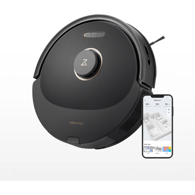 Roborock Q8 Max Siyah Akıllı Robot Süpürge